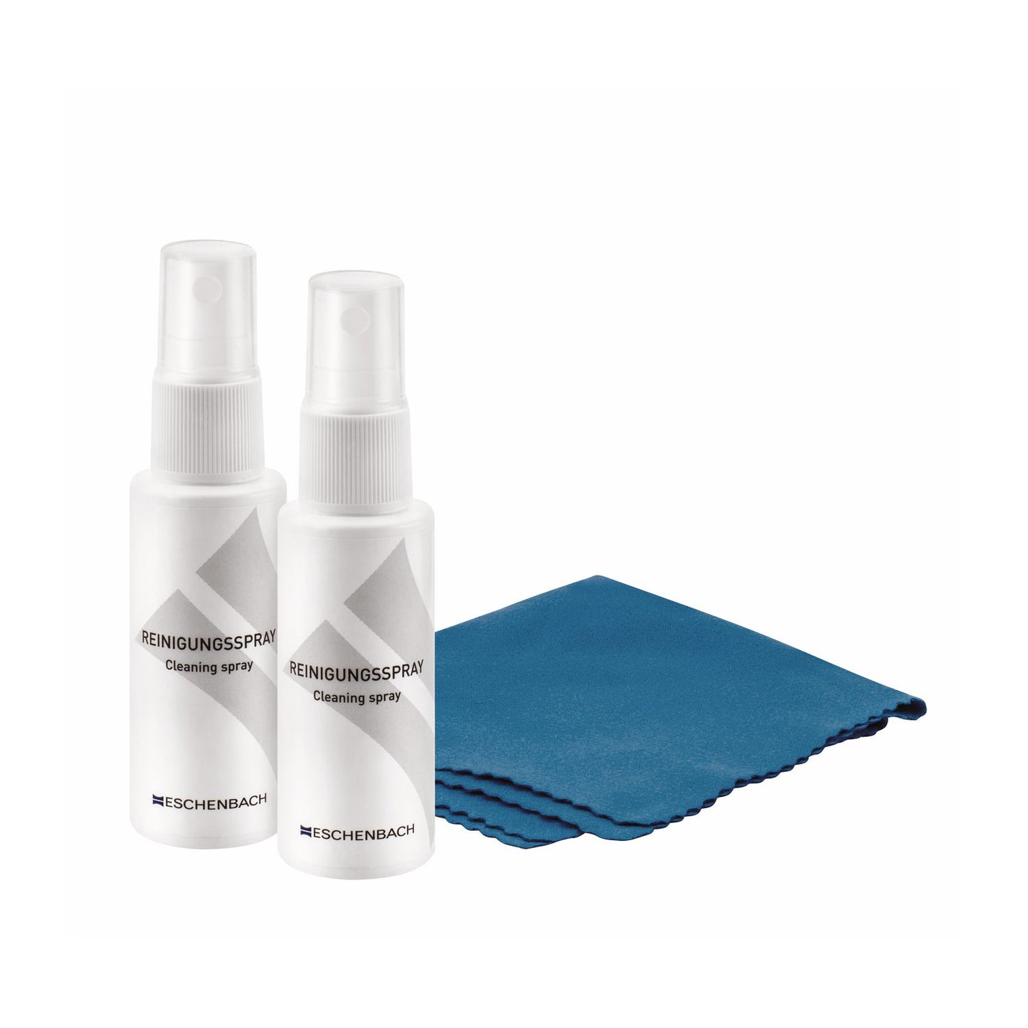 Spray detergente 2x30 mL senza alcool per lenti e display