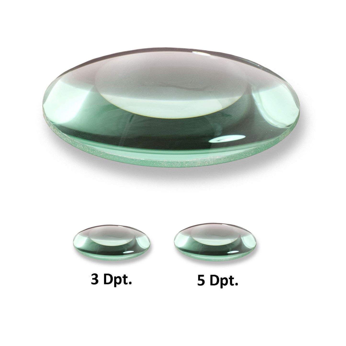 Lumeno 614X Ersatzlinse 177 mm für Lupenleuchte 824X mit 3 oder 5 Dioptrien