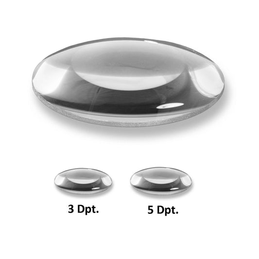 Lumeno 851X Lente di ricambio 152 mm Lampada d'ingrandimento con 3 o 5 diottrie