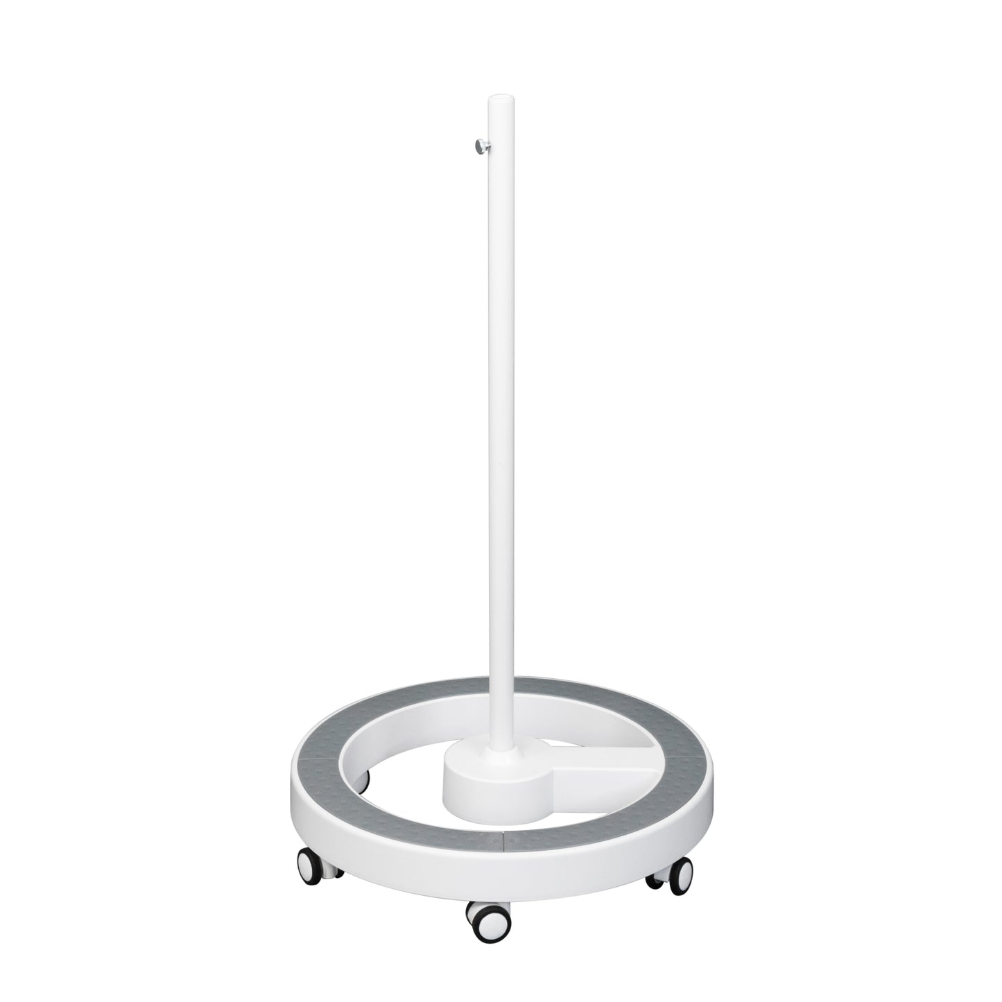 Lumeno rolling tripod 6159 with foot ring in green, grey or black, design version